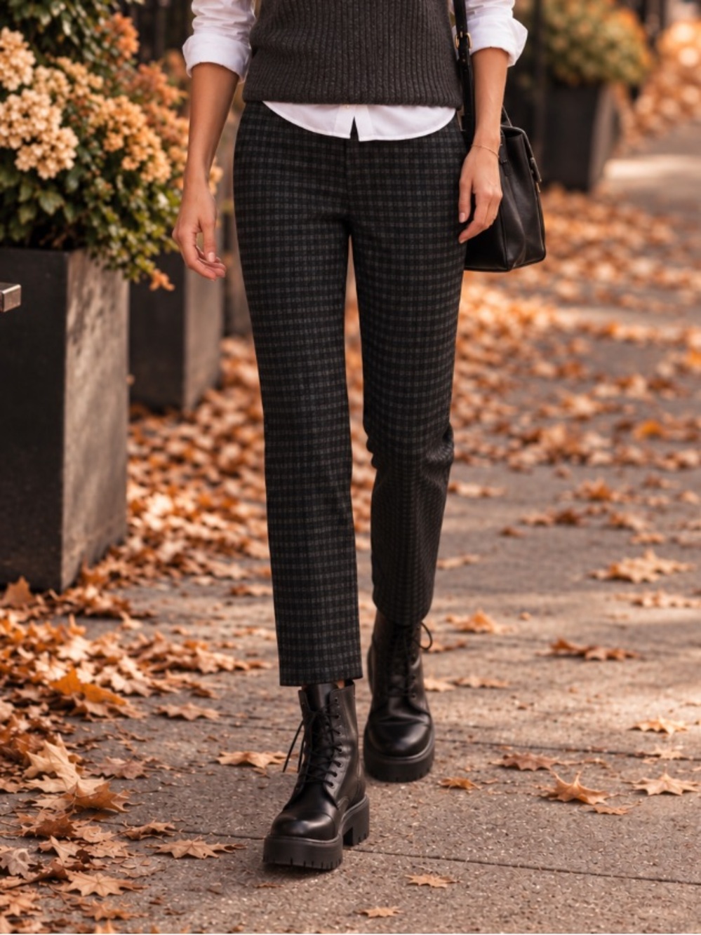 Y2K Plaid Women's Pants